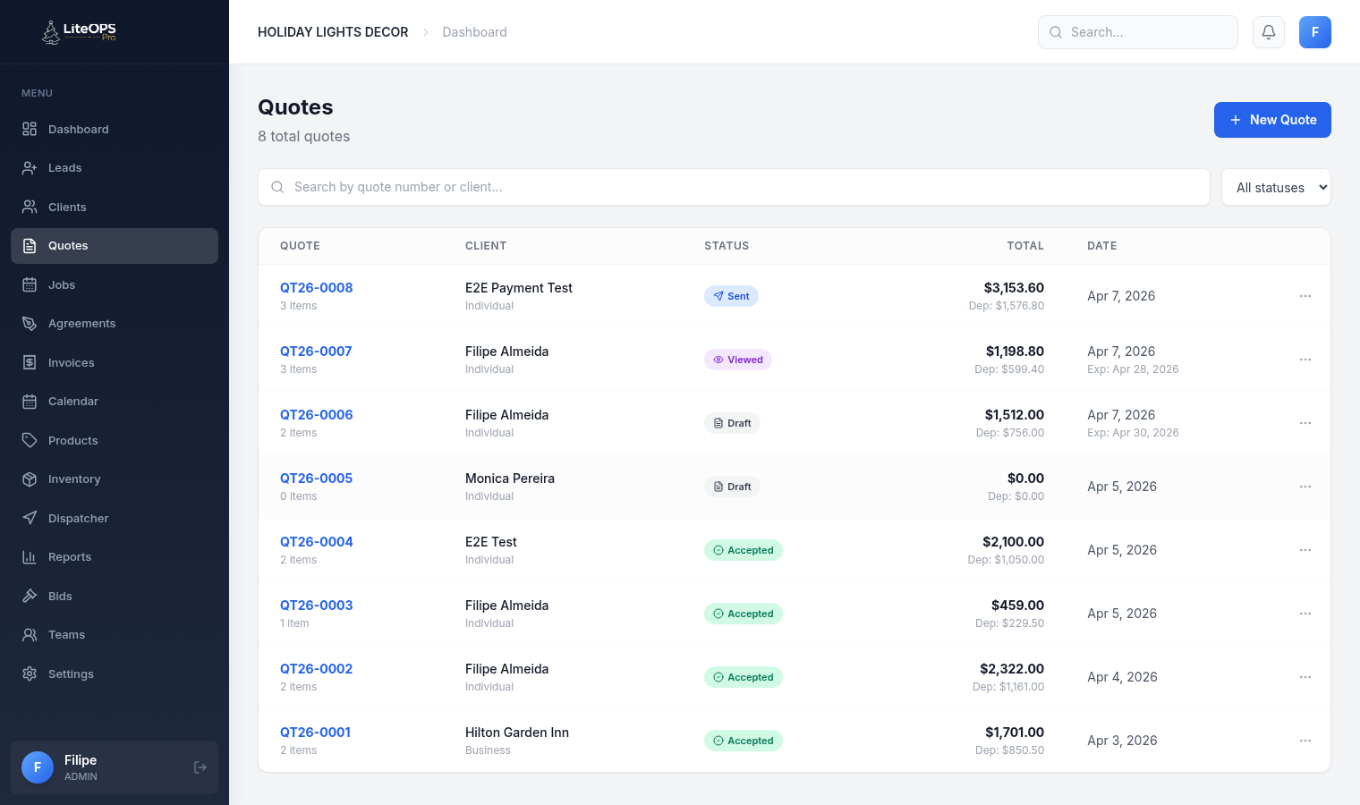 Quote Builder